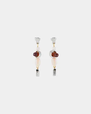 Fossula Neapolitan Earrings