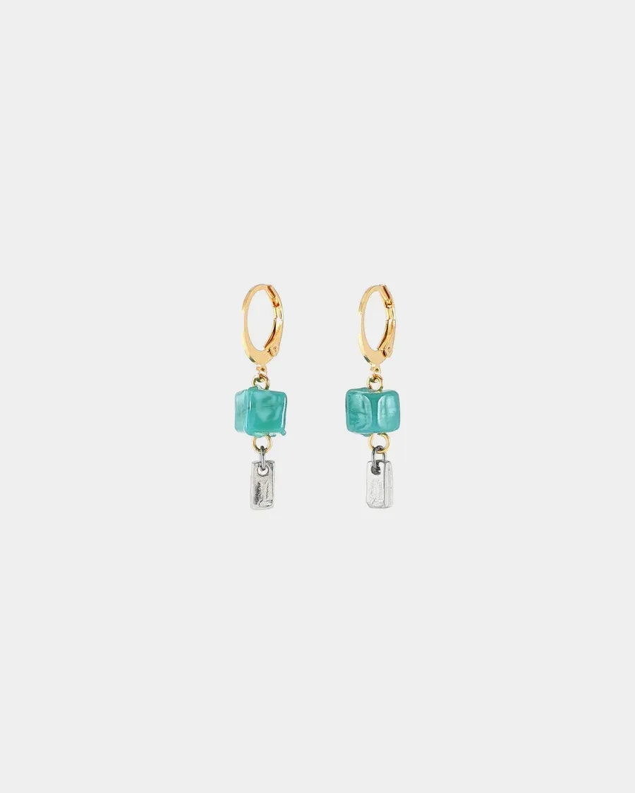 Cosia Teal Earrings