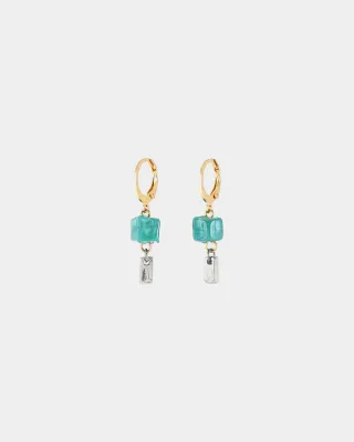 Cosia Teal Earrings
