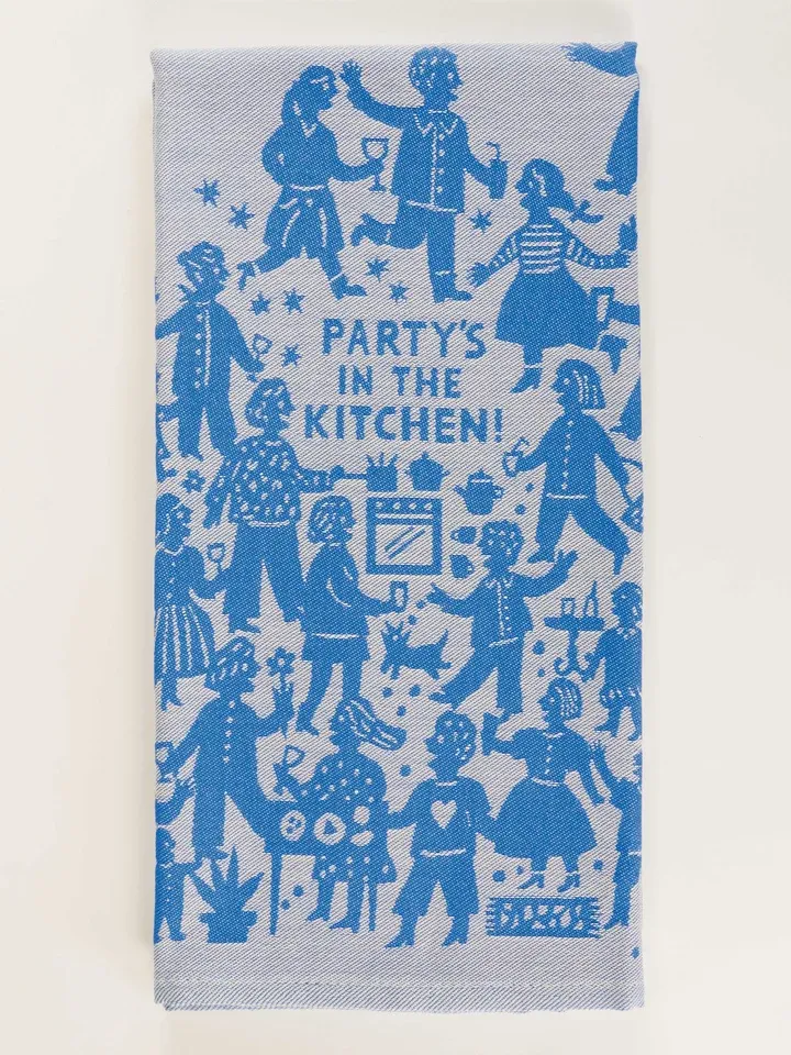 Party In The Kitchen Woven Towel