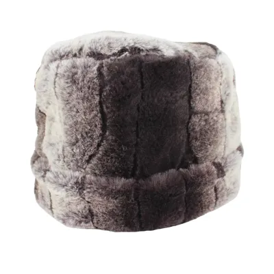 Faux Fur Hat - 54 | Chocolate