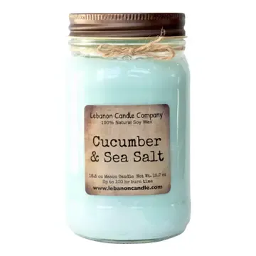 Cucumber &amp; Sea Salt Candle