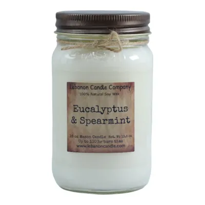 Eucalyptus &amp; Spearmint Candle