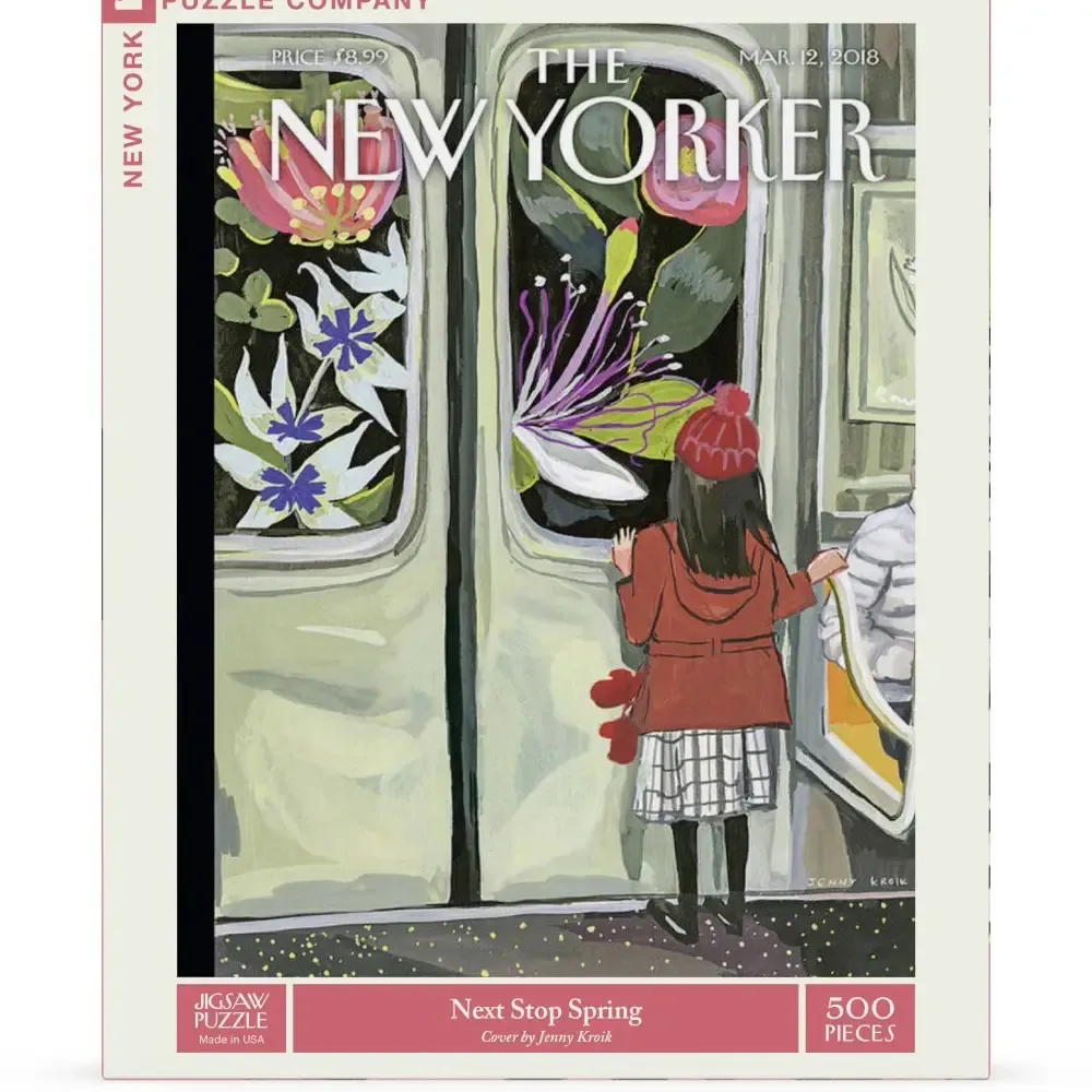 Next Stop Spring - 500 Piece Jigsaw Puzzle