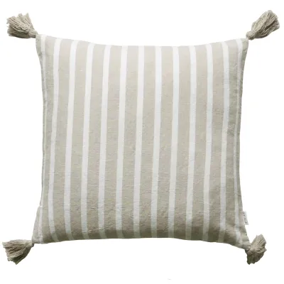 Stripe Tassel Pillow 20"x20"