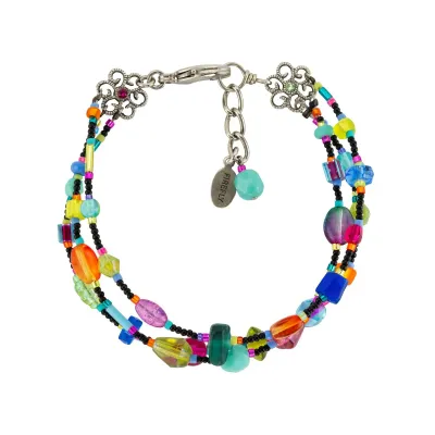 3176-MC Silk Thread Bracelet 3 lines