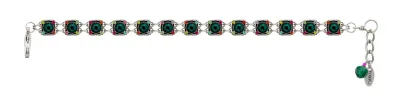 3148-EM Rainbow Thin Bracelet