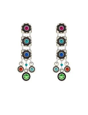 E616P-MC Bubbly Skinny Post Earring