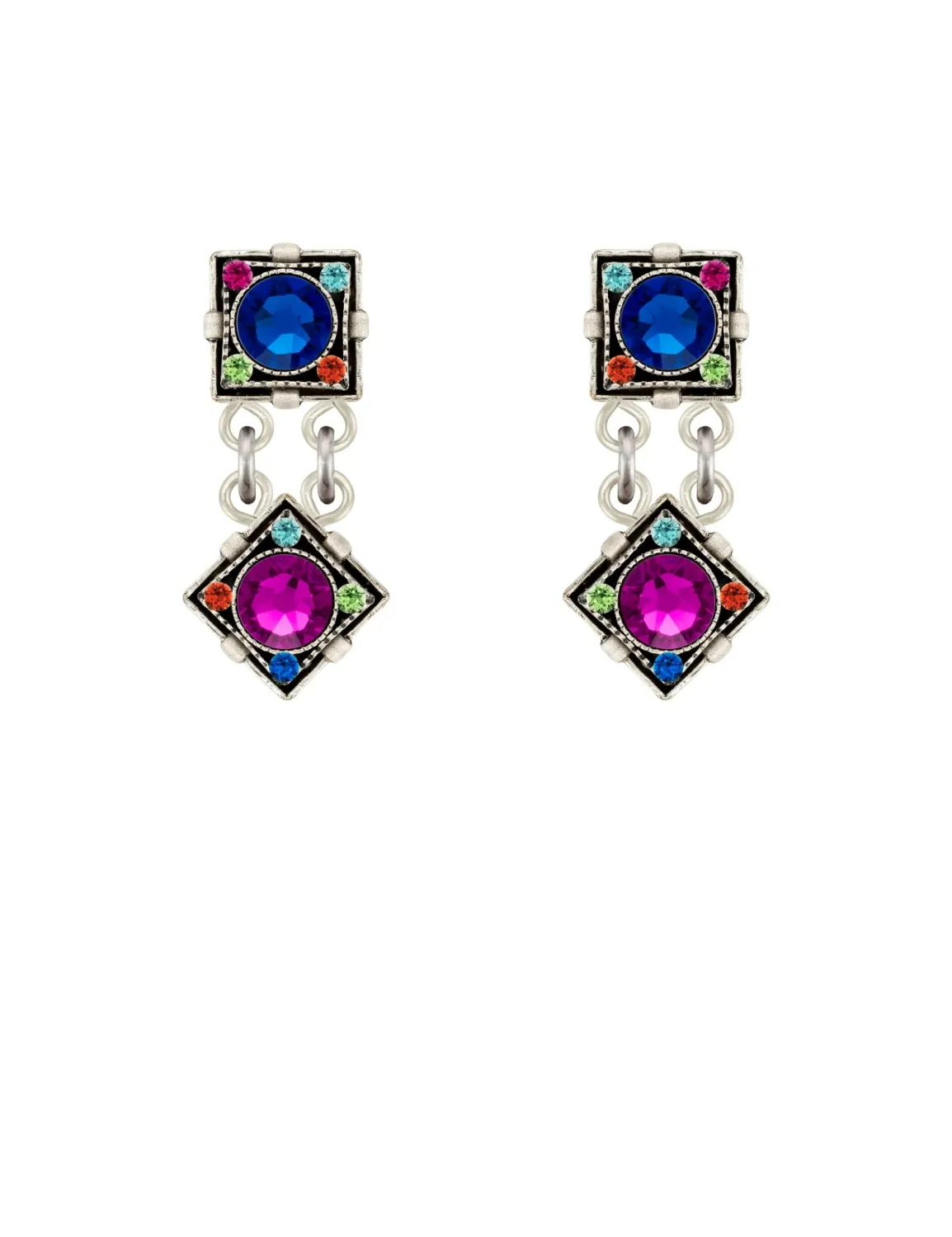 E700P-MC Architectural 2 Tier Post Earring
