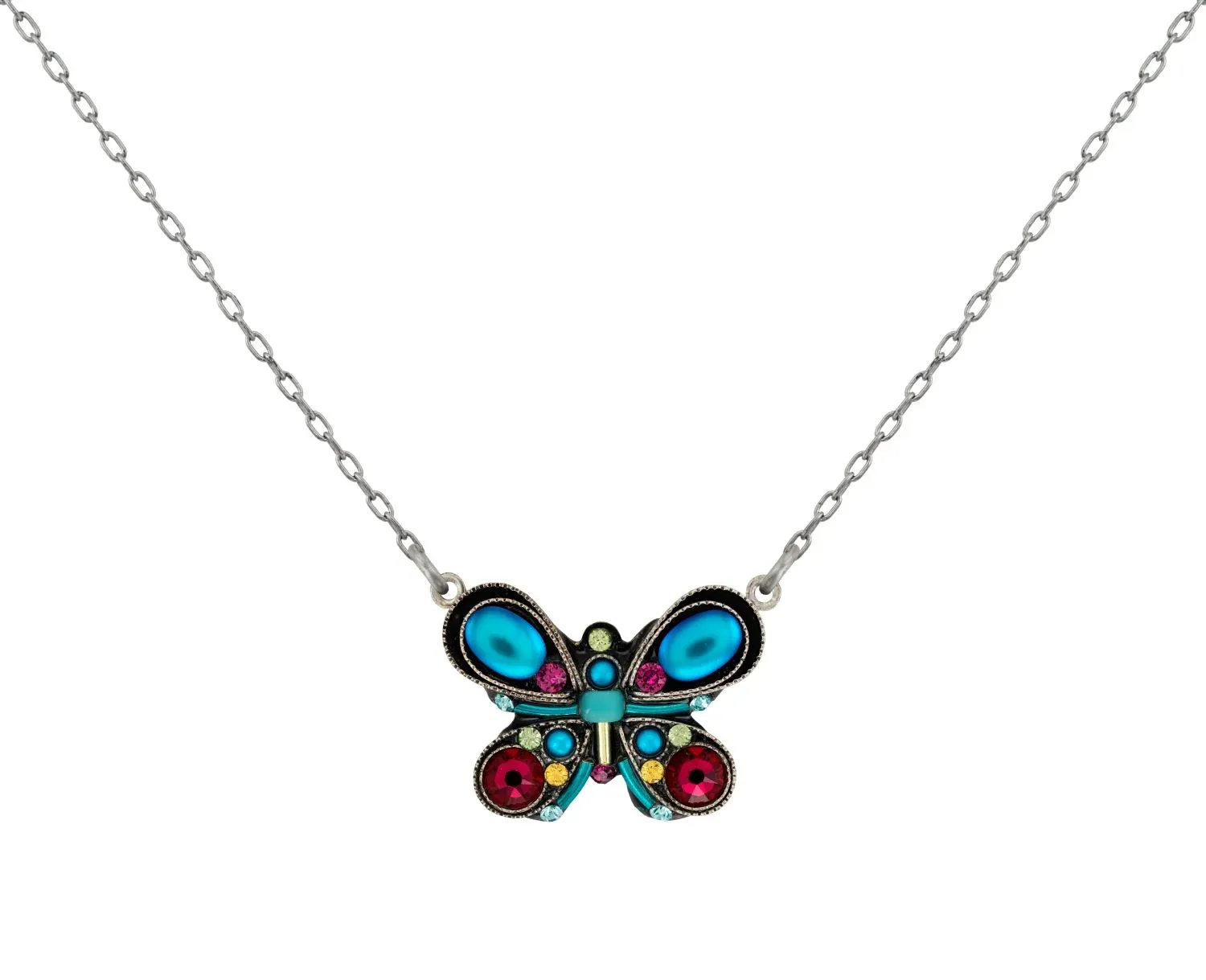 9211-JT Moonlight Butterfly Necklace