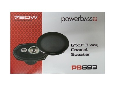 POWERBASS 750W 6X9 SPEAKERS