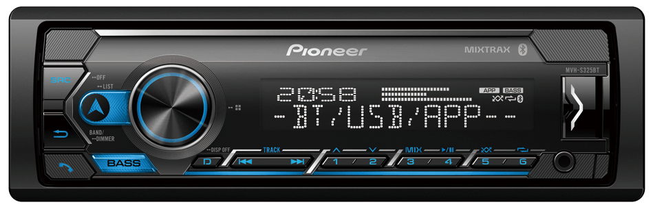 Pioneer MVH-S325BT Bluetooth Car Media player