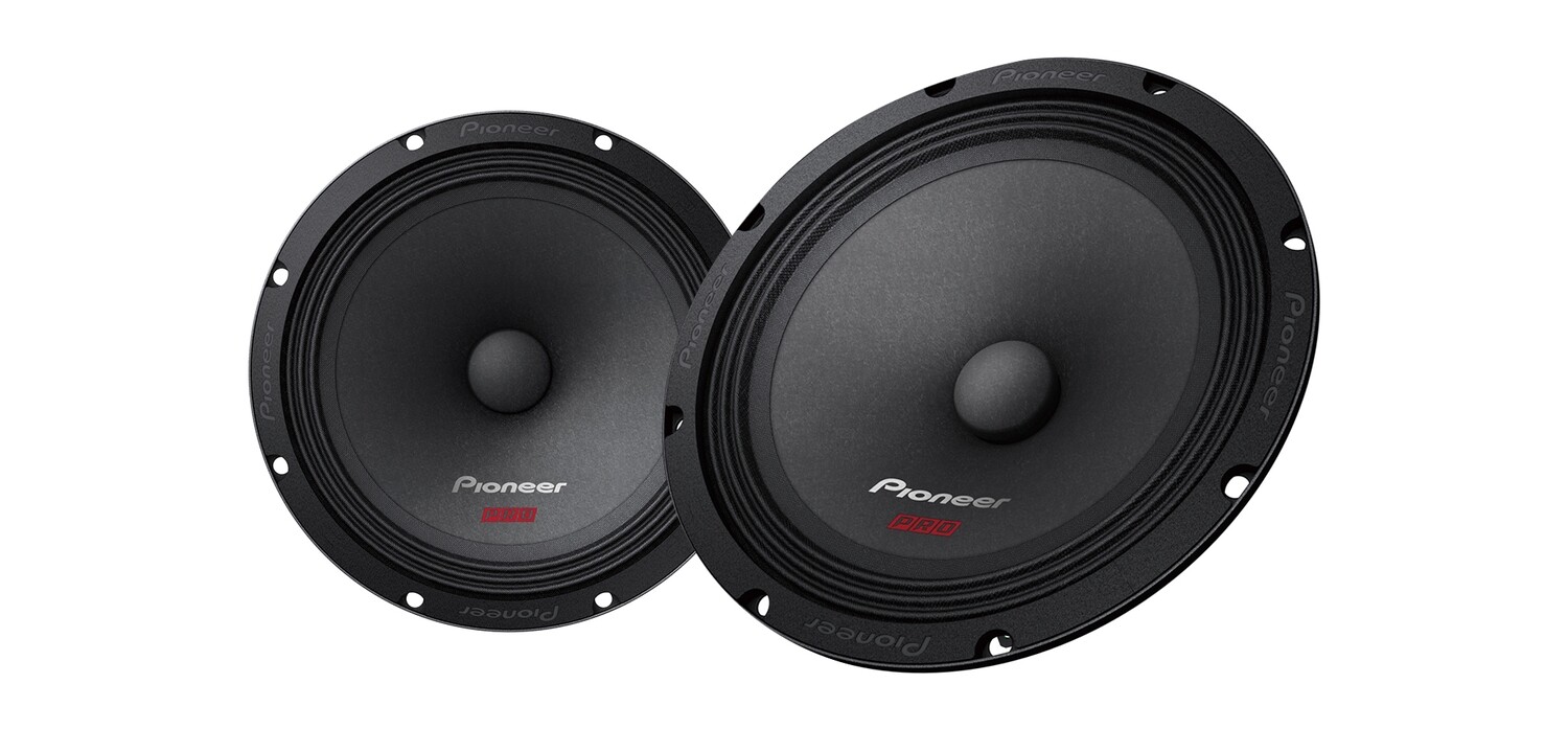 Pioneer TS-M1610PRO 6.5&quot; Pro Series Midrange speakers