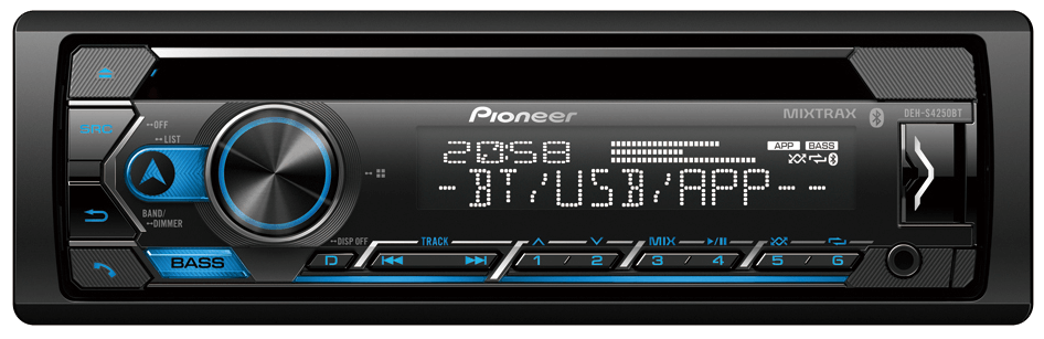 Pioneer DEH-S4250BT CD and Digital Media Receiver with Bluetooth