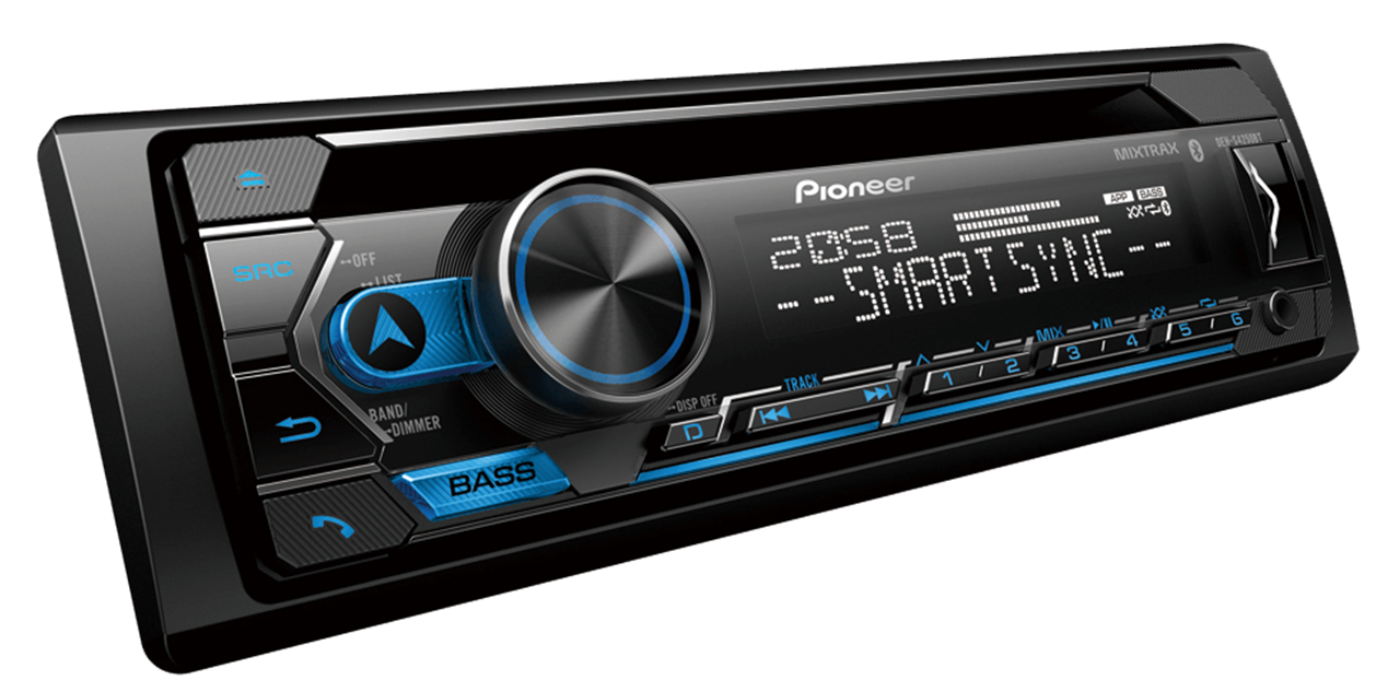 Pioneer DEH-S4250BT CD and Digital Media Receiver with Bluetooth