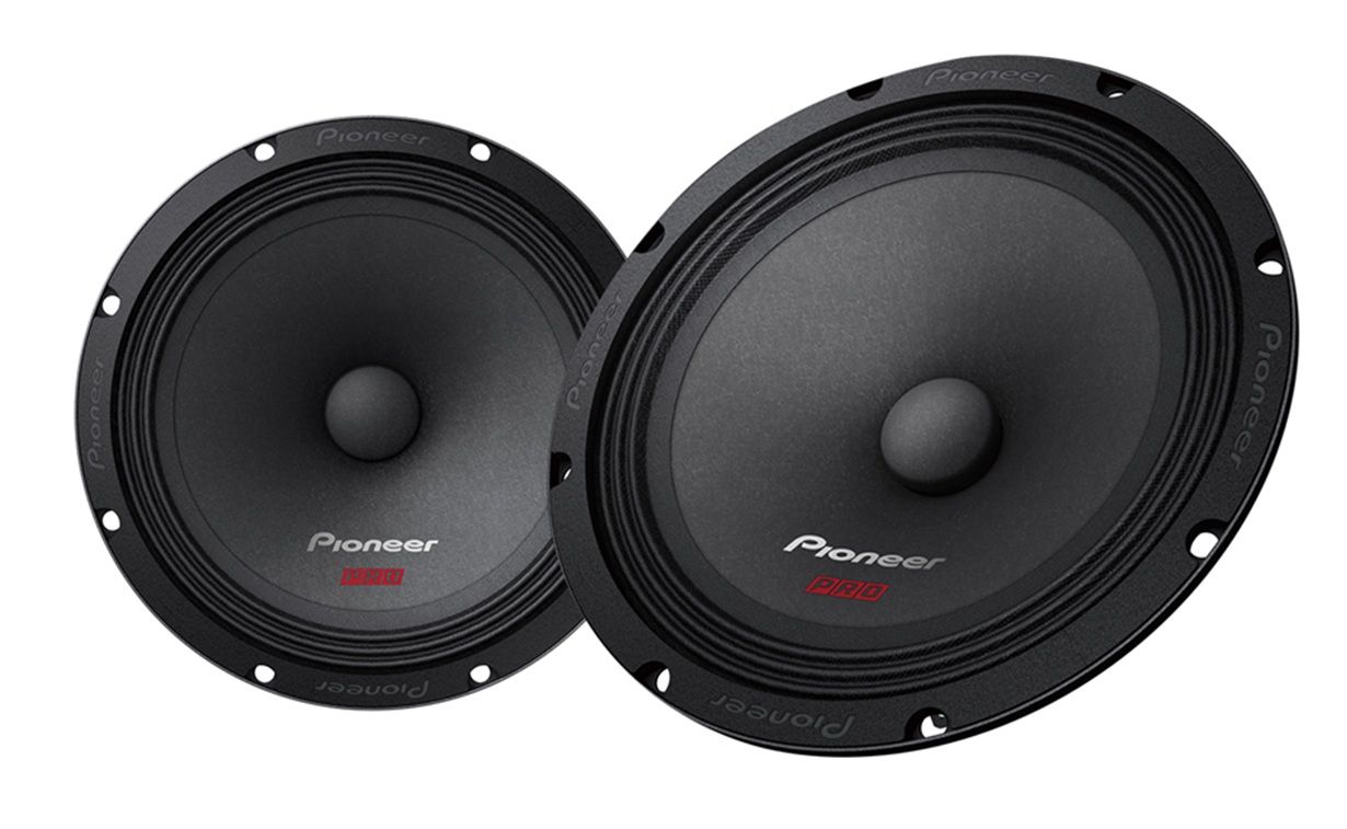 Pioneer TS-M1610PRO 6.5" Pro Series Midrange speakers
