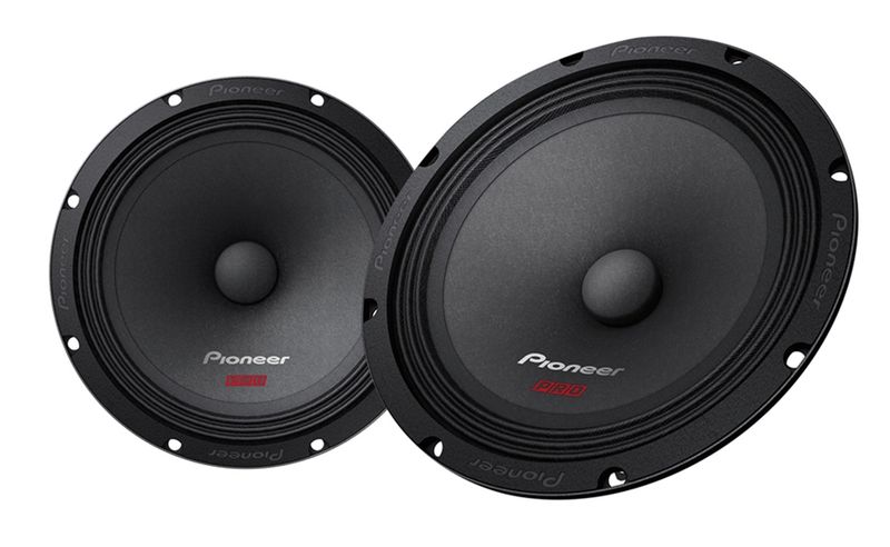 Pioneer TS-M1610PRO 6.5" Pro Series Midrange speakers
