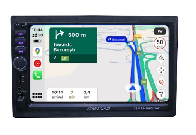 Starsound SSMP5-7670 Car Stereo Media  Receiver  (Double Din)