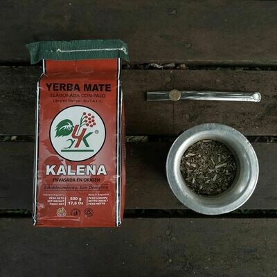 Yerba Mate Kalena  500g Agroecológica Sin Tacc