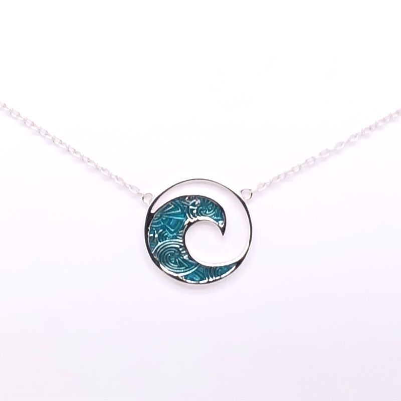 Blue Wave Necklace