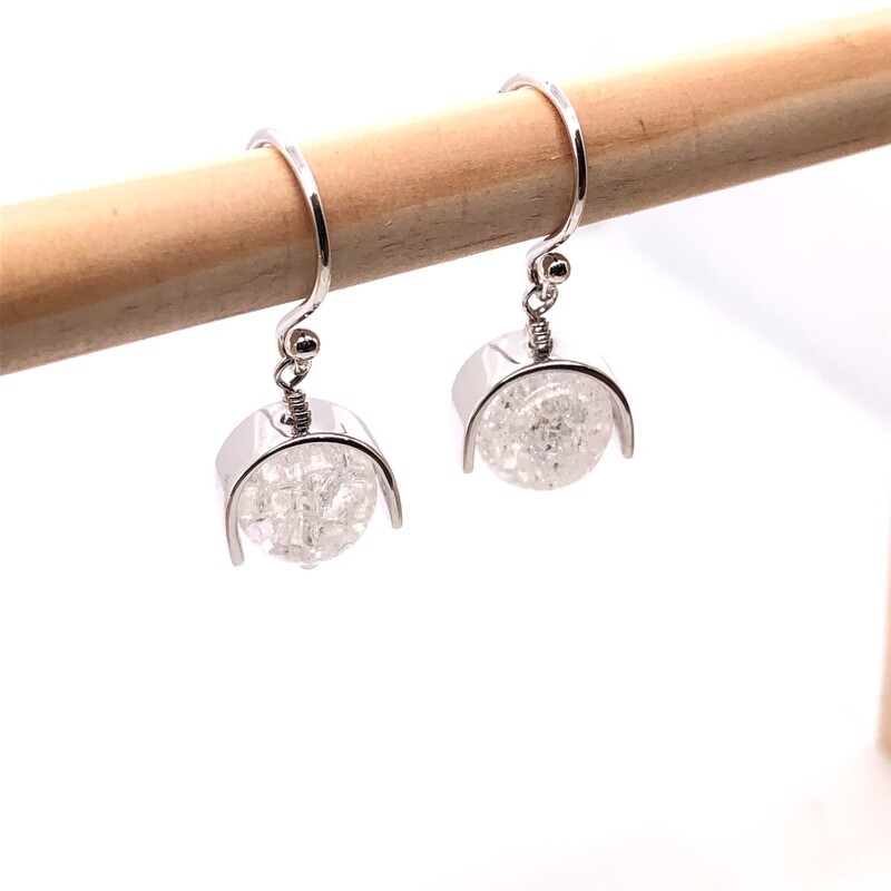 Quartz Crystal Earrings