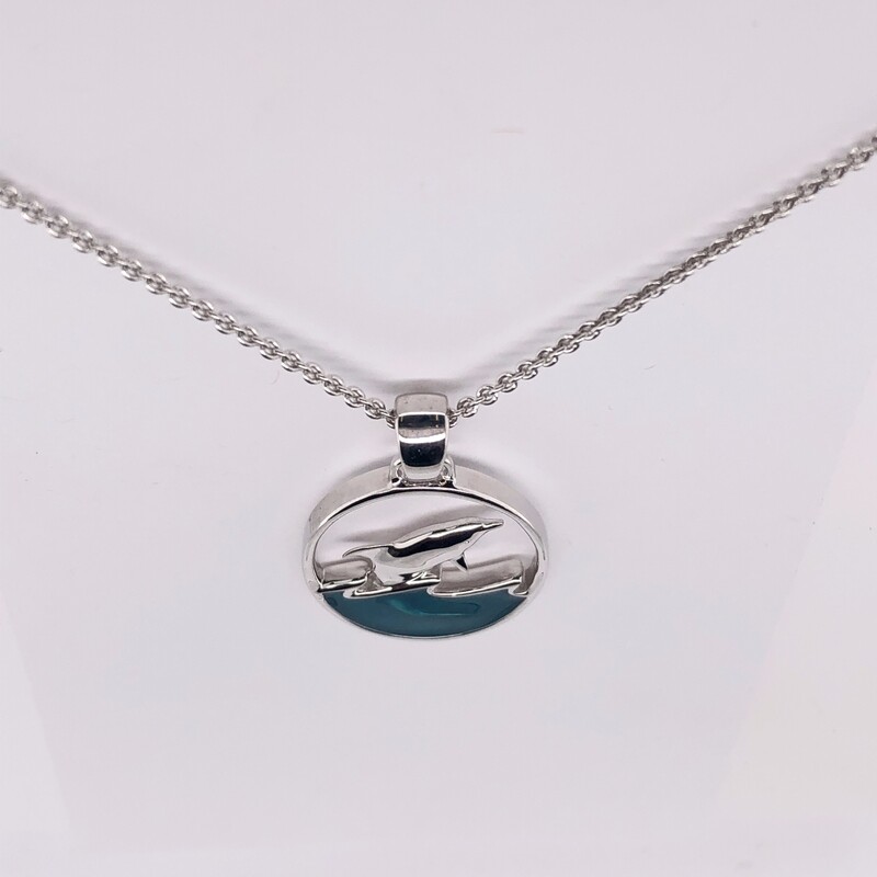 Leaping Dolphin Pendant