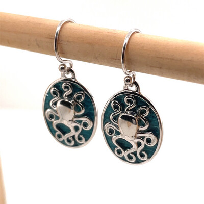 Octopus Earrings
