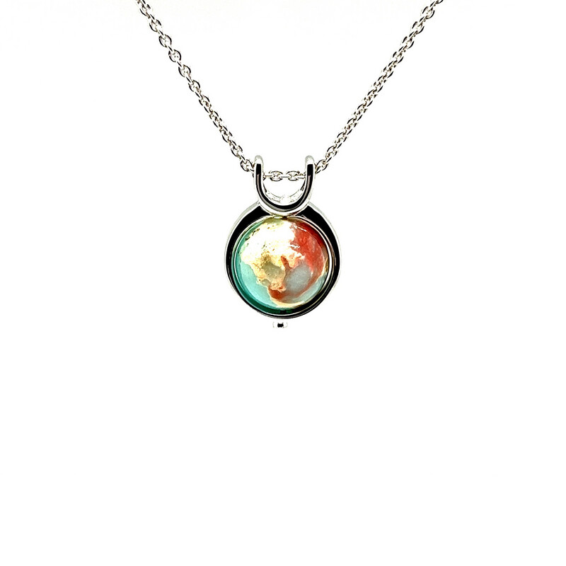 Impression Jasper Pendant
