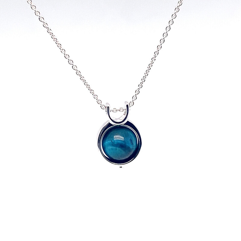 Blue Tigers Eye Pendant