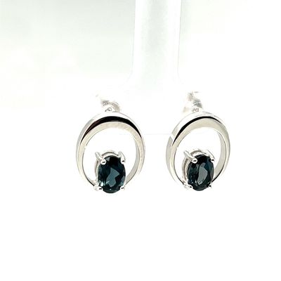 London Blue Topaz Earrings
