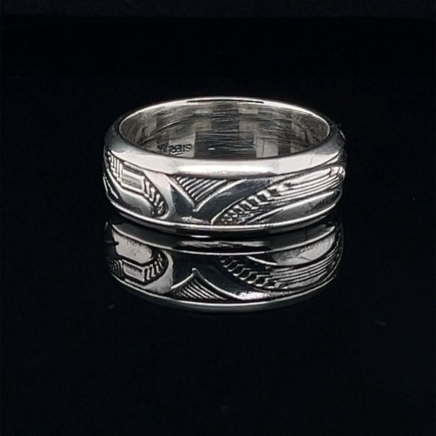 Sterling Silver Designer Band
