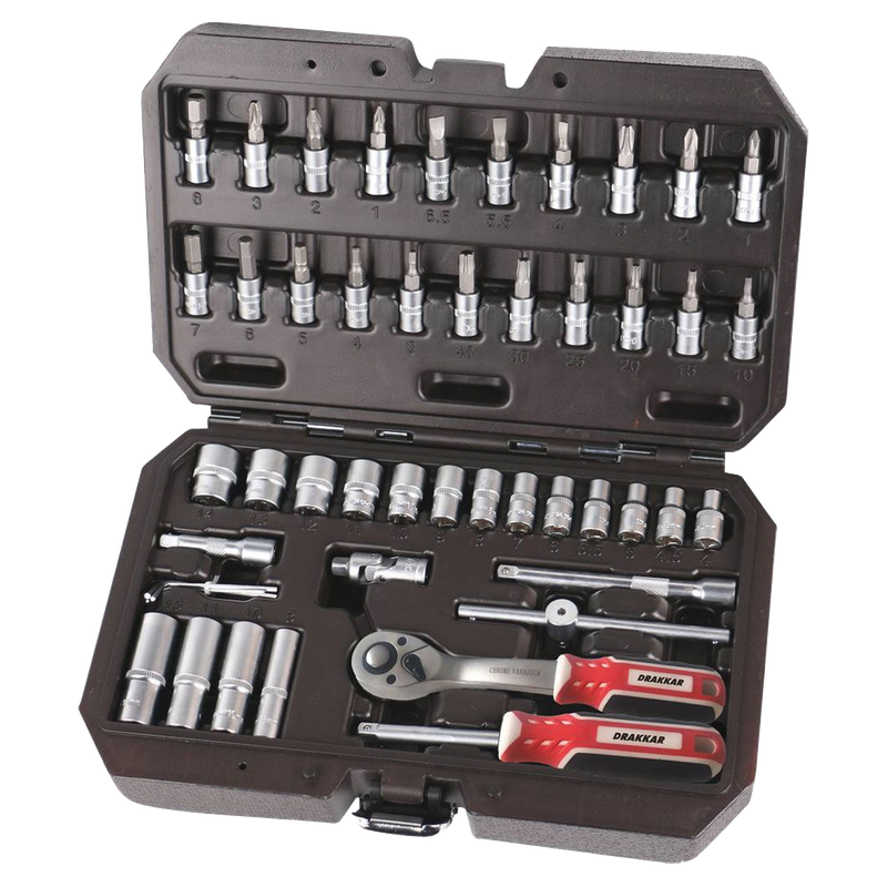 Coffret de douilles 1/4’’