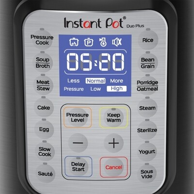 Nueva edición mejorada Instant Pot Duo™ Plus 3, 6 &amp; 8 Quart