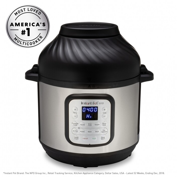 Nueva edición mejorada Instant Pot Duo™ Crisp + Air Fryer 8 Quart