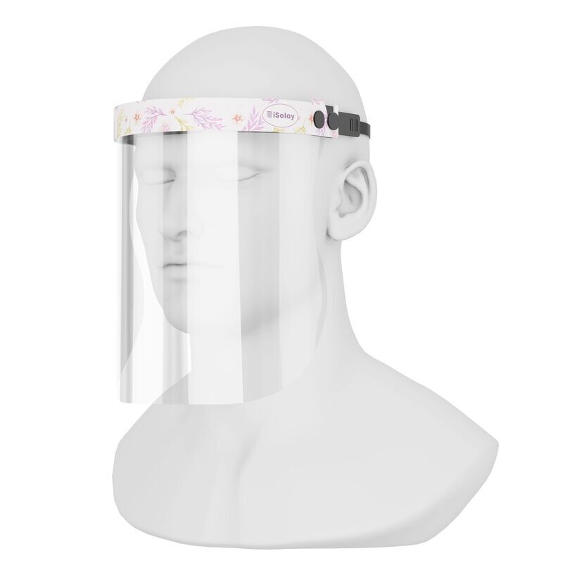 iSolay Face Shield Pink Spike