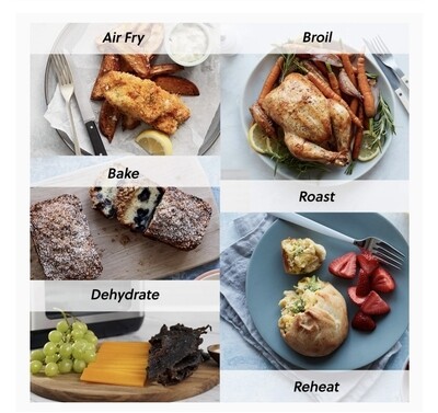 Instant pot freidora sin aceite negra