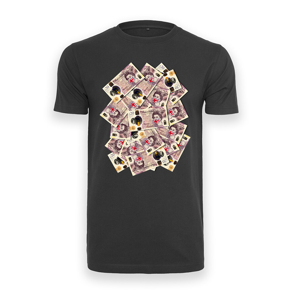 MULTIPLE £20 NOTE T-SHIRT MULTIPLE £20 NOTE T-SHIRT