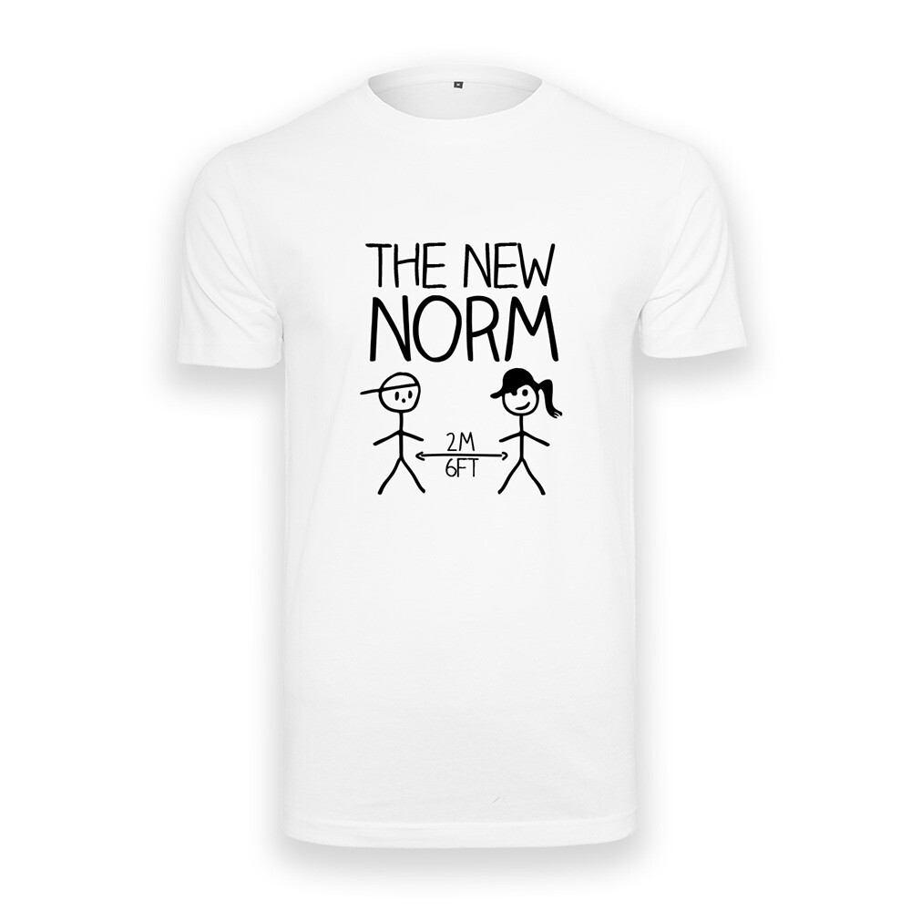 THE NEW NORM (2m/6ft) T-SHIRT THE NEW NORM (2m/6ft) T-SHIRT