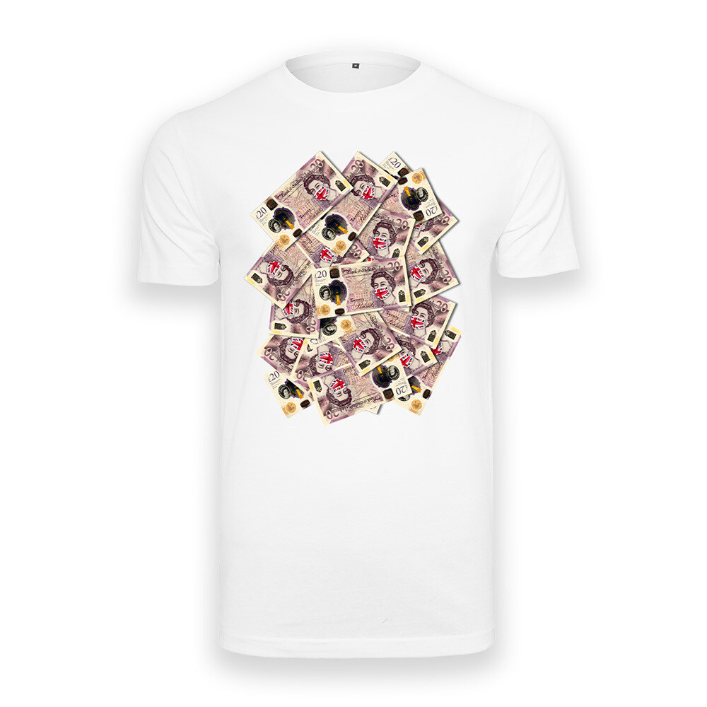 MULTIPLE £20 NOTE T-SHIRT MULTIPLE £20 NOTE T-SHIRT