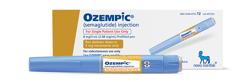 Semaglutide (Ozempic) - 1 month supply