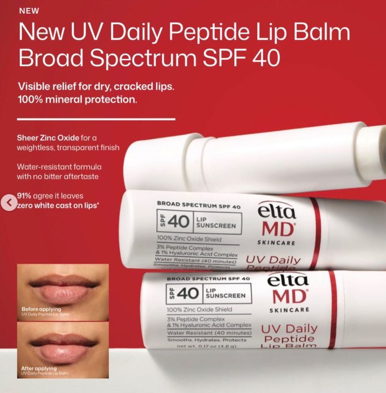 UV Daily Peptide Lip Balm SPF 40