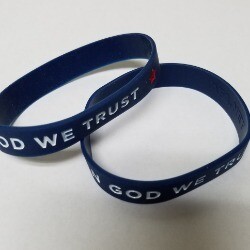 In God We Trust Wrist Bands-Set of 2