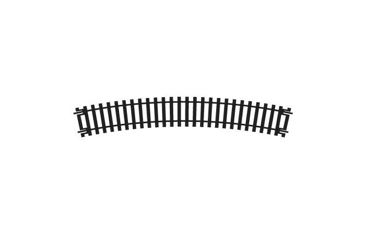 Hornby R608 Single Curve 3rd Radius