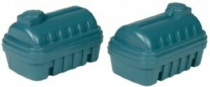 Bachman 44-500 Plastic Bunded Tanks x2