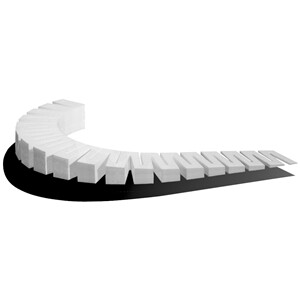 Woodland Scenics ST1415 3 percent x 2' Incline Starter ¾" Elevation (x6/Set)
