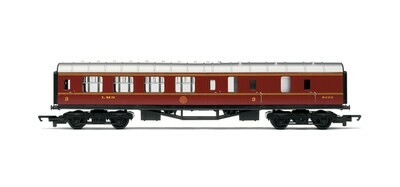 Hornby R4389 RailRoad, LMS, Brake Third Coach - Era 3