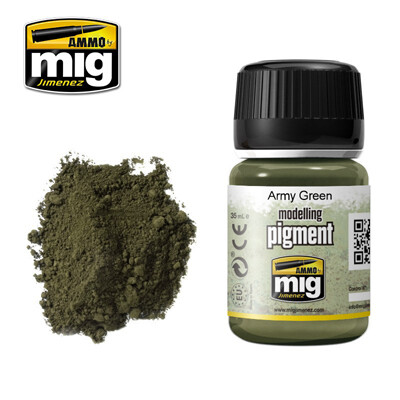 Ammo Mig Army Green Pigment