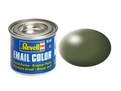 Revell Enamel Olive Green, Silk, 14ml, RAL 6003