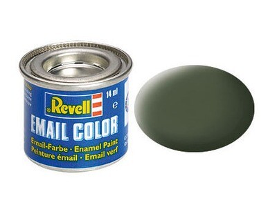 Revell Enamel Bronze Green, Matt, 14ml, RAL 6031