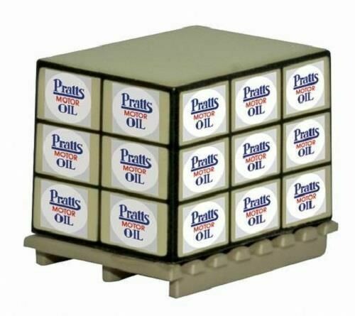 Oxford Diecast 76ACC008 Pallet Loads Pratts Motor Oil * 4